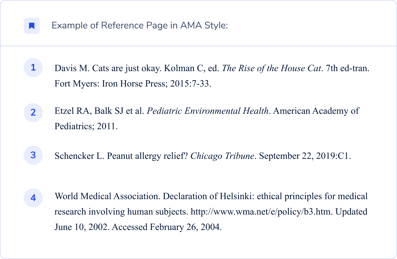 AMA Reference Page Everything You Need To Know AMA Reference Page Everything You Need To Know